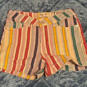 Striped shorts